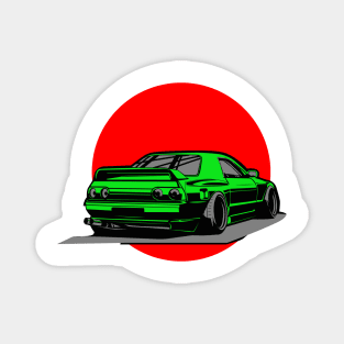 R32 skyline GTR Godzilla jdm poster Magnet