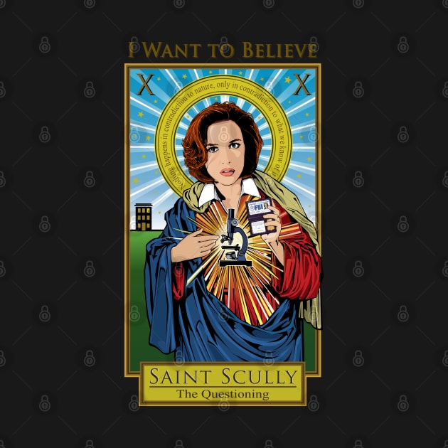 Saint Scully by Pop Art Saints