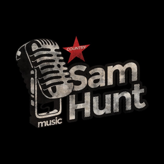 Sam Hunt - Vintage Microphone by G-THE BOX