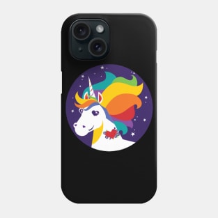 Queerheart the Unicorn Phone Case