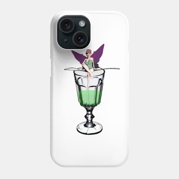 Absinthe Fairy Phone Case by LordNeckbeard