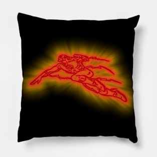 Vintage Hero B Dark Pillow