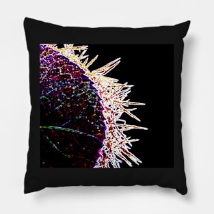 Neon Leaf Pillow