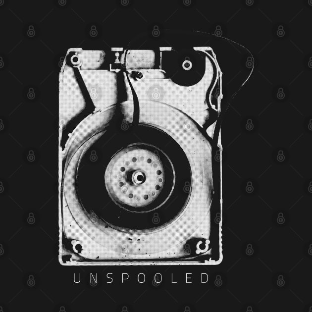 Feeling UNSPOOLED (on black) by Tim's Vinyl Confessions