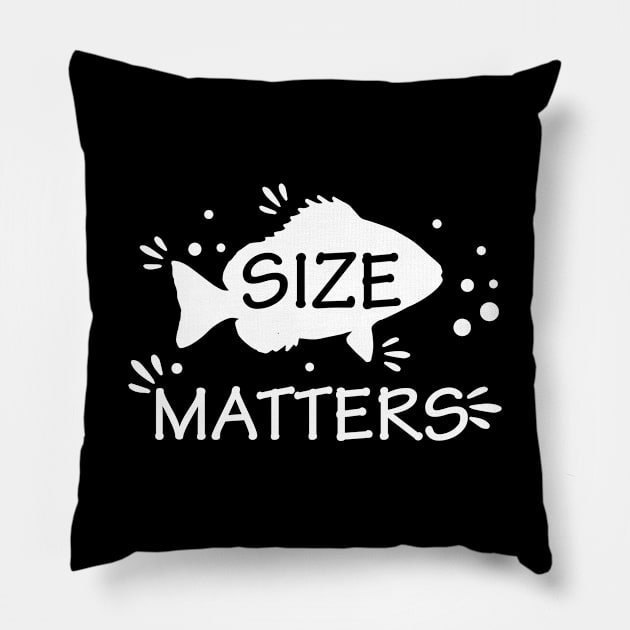 Size Matters Pillow by beaching