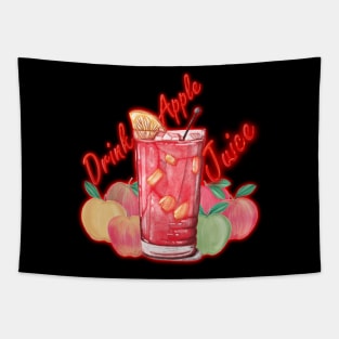 Drink Apple Juice Tapestry