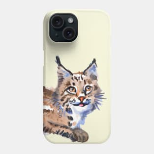 Bobcat Kitten Phone Case