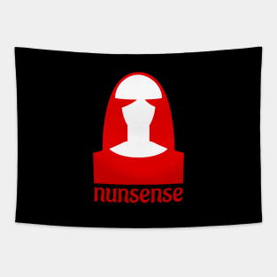 Nunsense - holy wordgame design Tapestry