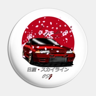 R32 Red SunRise Edition Pin