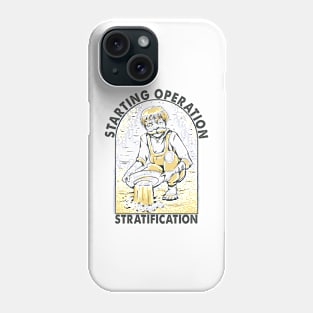 Starting Operation Stratification Gold Panning Mining Phone Case