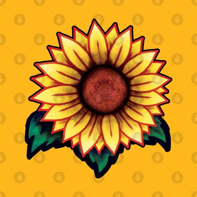 Big Yellow Sunflower by Cobb's Creations