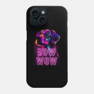 Beagle Wave Cool Pooch Retro 80's Bow Wow Phone Case