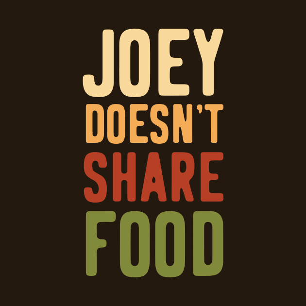 Joey Doesn't Share Food by polliadesign