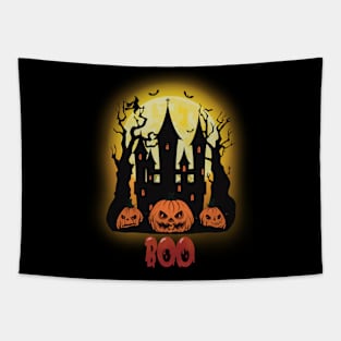 Boo! Happy Halloween! Tapestry