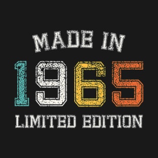 Born in 1965 Made in 1965 birth year Gift T-Shirt