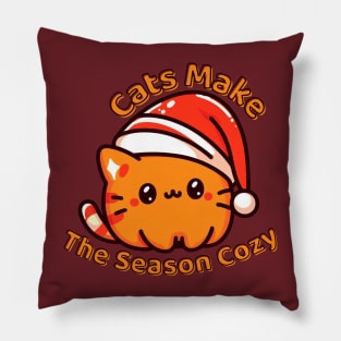 Catmas christmas Pillow