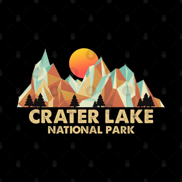 Crater Lake national park. Perfect present for mom mother dad father friend him or her by SerenityByAlex
