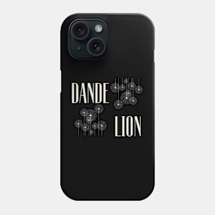 Dandelion Vintage Since Retro Minimalist Flora Art Deco Phone Case