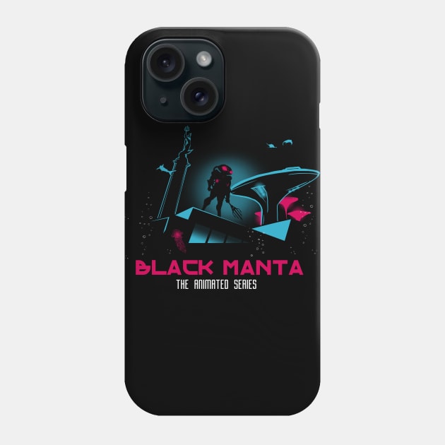 Animated Manta Phone Case by AndreusD