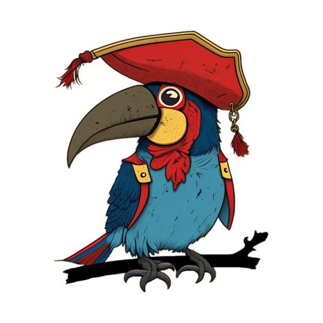 Toucan Pirate #14 by ToucanVooDoo