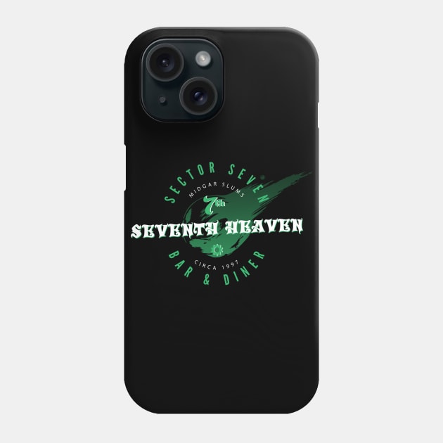 Be sure to stop by Seventh Heaven! Phone Case by Zonsa