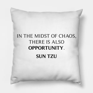 Sun Tzu Quote Pillow