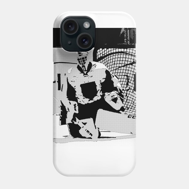 Warming Up - Ice Hockey Goalie Phone Case by Highseller