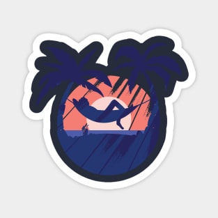 its always sunny day to relax Magnet