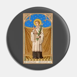 Saint Aloysius Gonzaga mosaic: For all the Saints Series Pin