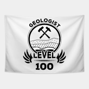 Level 100 Geologist Gift Tapestry