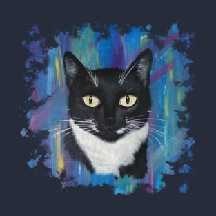 My black and white cat T-Shirt