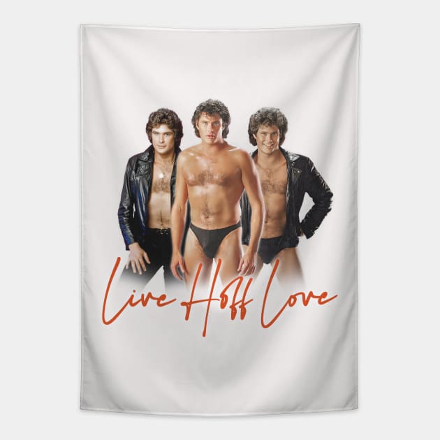 LIVE - HOFF - LOVE Tapestry by DankFutura