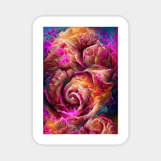 Rose Fractal Magnet