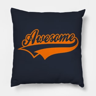 Awesome Orange Pillow