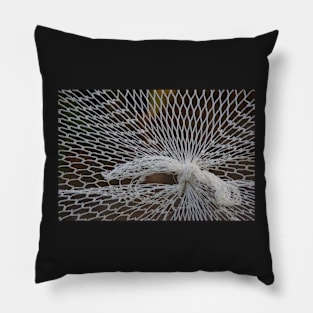 Knot in a Net  by Avril Thomas at Magpie Springs Pillow