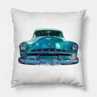 1952 Dodge Meadowbrook Hardtop Sedan Pillow