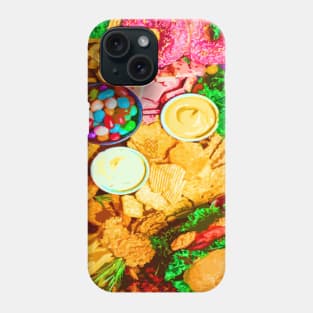 Fast food pattern Phone Case