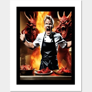 Gordon Ramsay funny kitchen meme  Art Board Print for Sale by  TheBritishShop