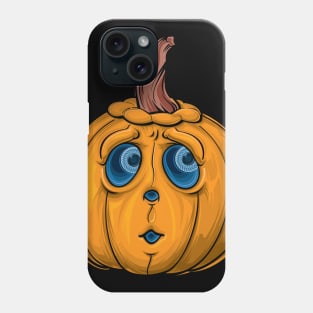 Scared Jack O Lantern - Halloween 2019 Phone Case