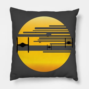 Space Sunset Pillow