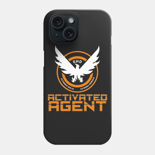 The Division - Activated Agent Phone Case by wyckedguitarist