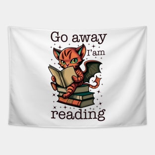 Go Away, I am Reading Tapestry