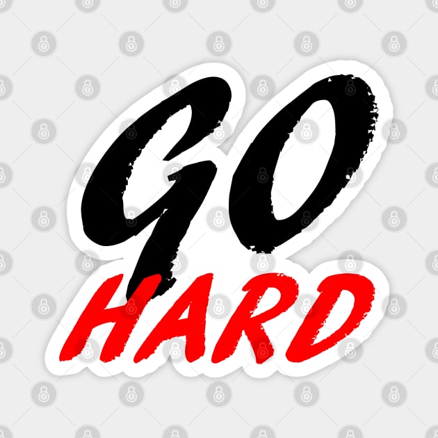 Go Hard Magnet by Vooble