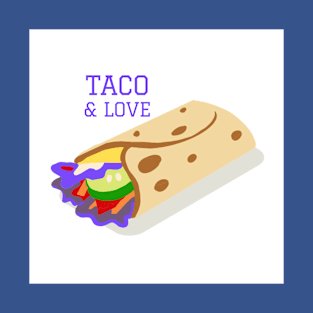 Tacos Cactus Taco Twosday love 2 Birthday Gift T-Shirt T-Shirt