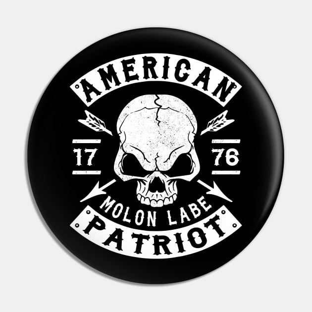 MOLON LABE - AMERICAN PATRIOT Pin by ShirtFace