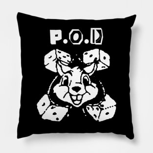 pod and the rabbit Pillow