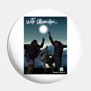 With Abandon Crane Dance Pin