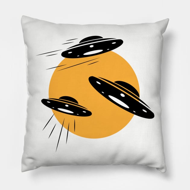 UFO Pillow by Mollie