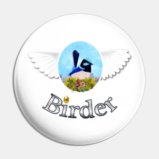 Birder, Bird Lover Pin