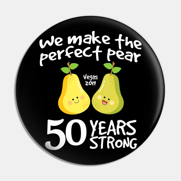 Perfect Pear For Matching Couple 50th Anniversary Gift Idea Pin by jrgenbode